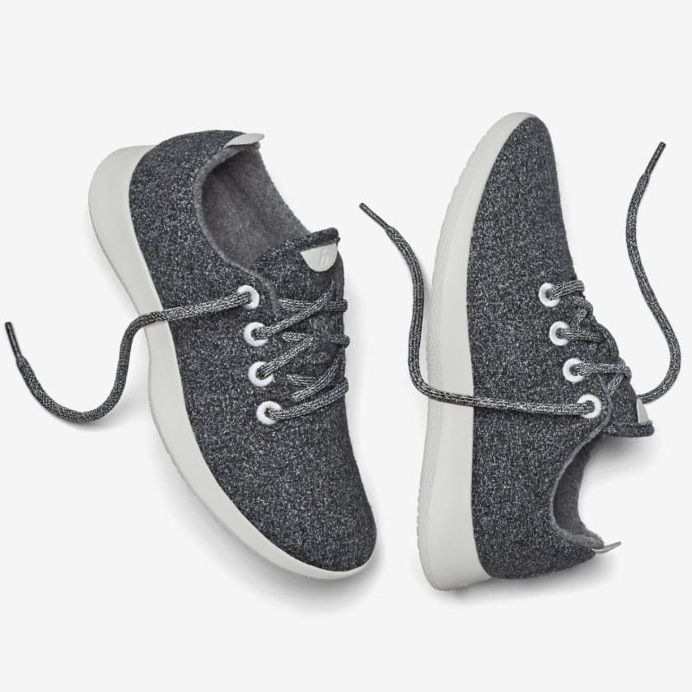 Allbirds Women’s Wool Runners in Natural Gray (Light Gray Sole) - Size 7 - Picture 2 of 9